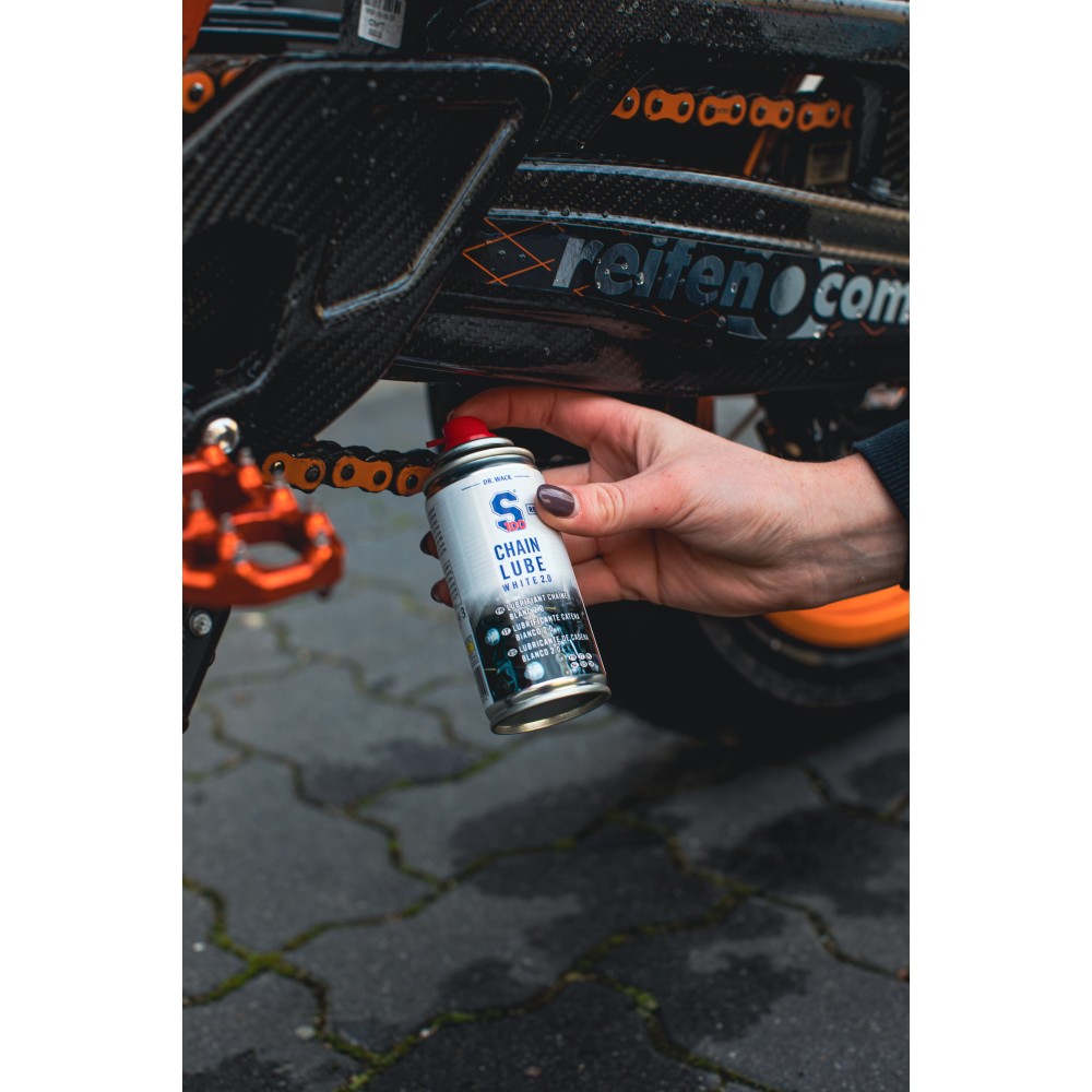 S100 Λιπαντικό αλυσίδας Μοτοσυκλέτας Λευκό 2.0 100ml Dr. Wack