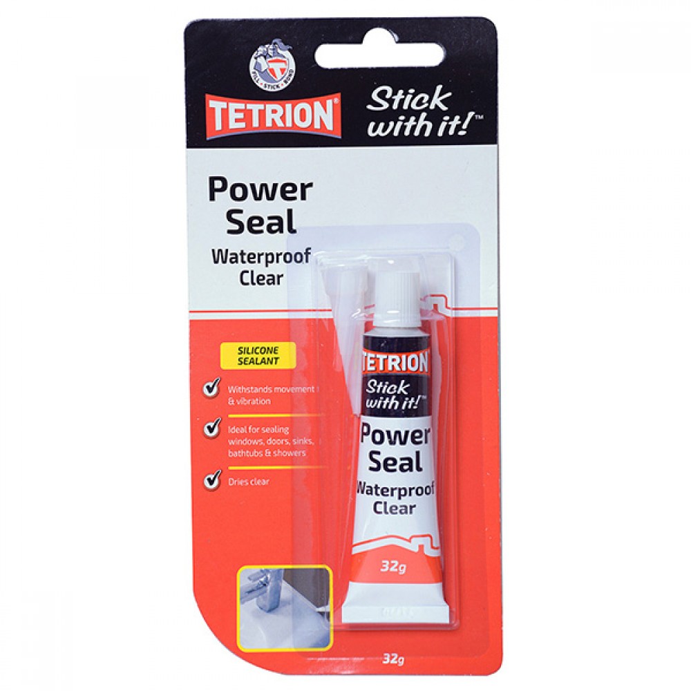 Σφραγιστική Κρέμα Διάφανη Αδιάβροχη TETRION Power Seal