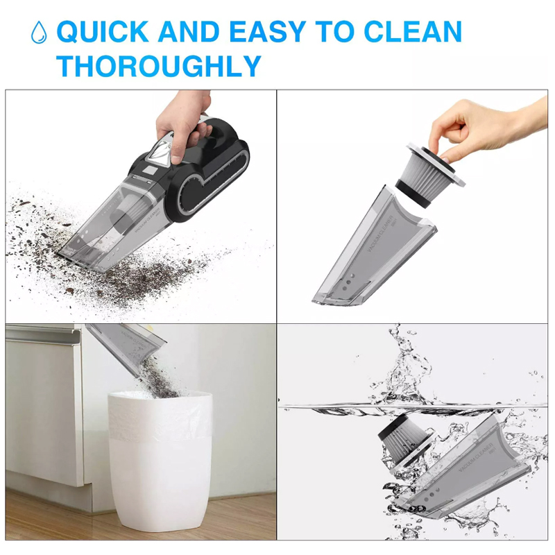 Ηλεκτρική Σκούπα και Τρόμπα Αυτοκινήτου 2 σε 1