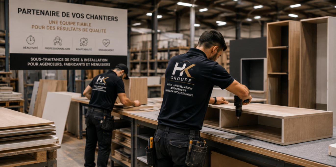 Sous-traitance pour Fabricants & Agenceurs