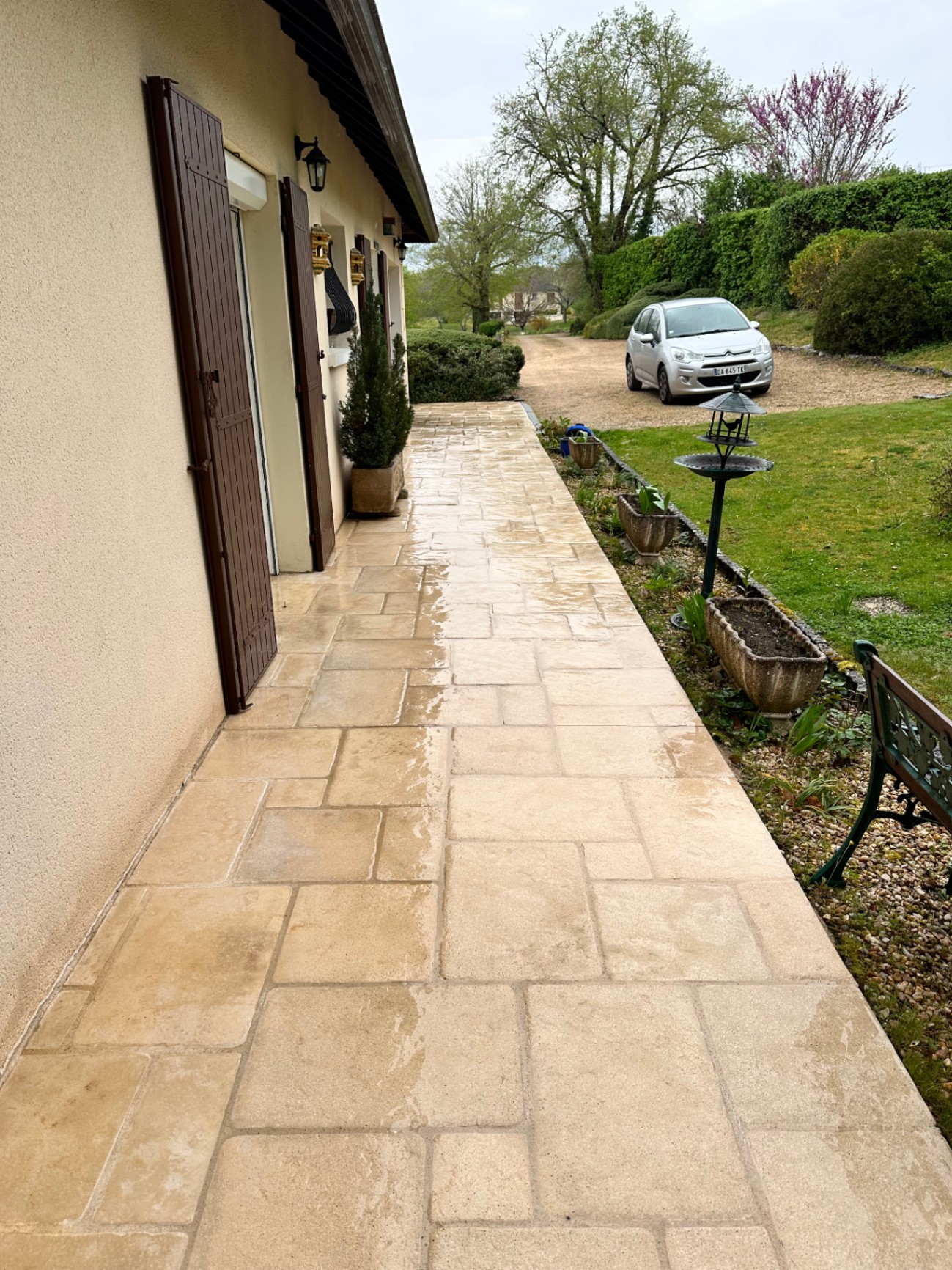 Nettoyage de terrasse