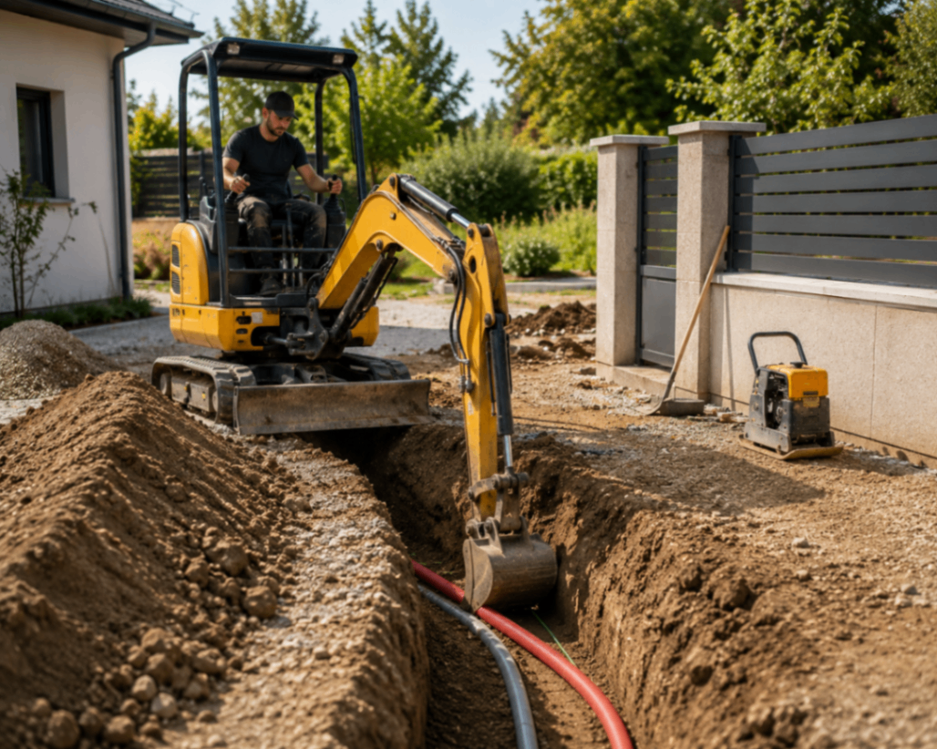 Terrassement, VRD et aménagements extérieurs