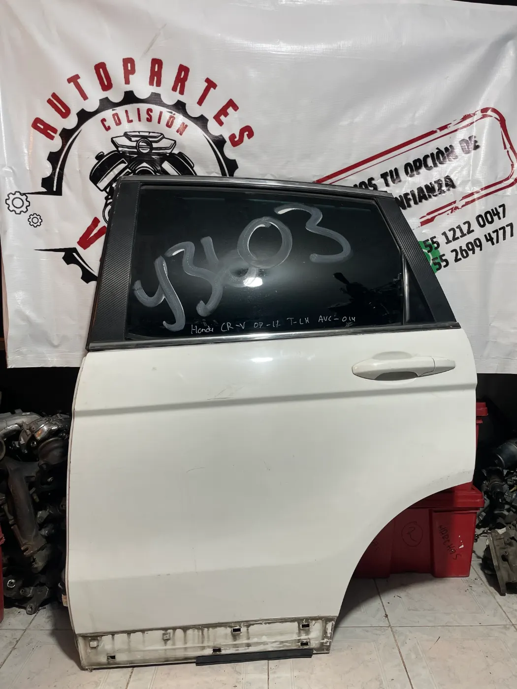 PUERTA TRASERA IZQUIERDO HONDA CRV 07-11. Fotografía 1