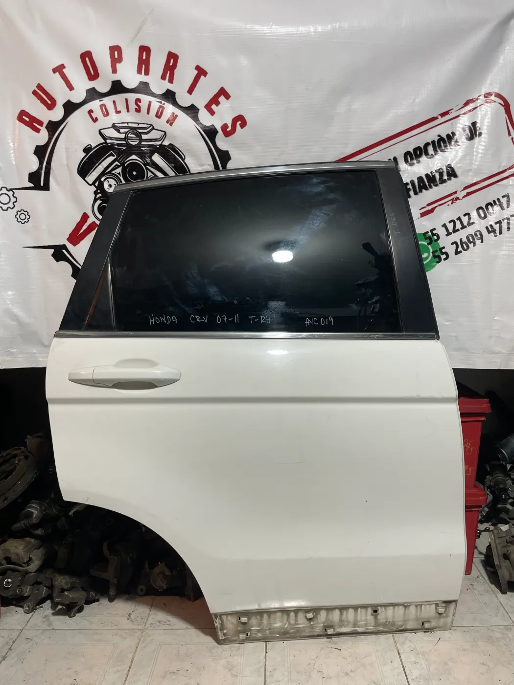 PUERTA TRASERA DERECHO HONDA CRV 07-11. Fotografía 1