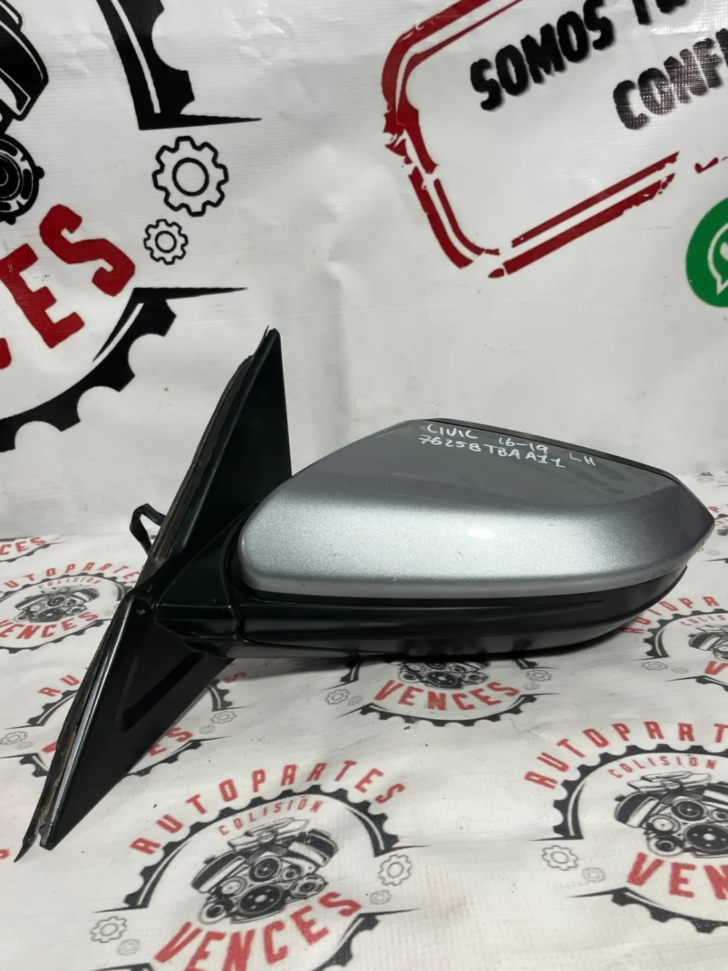ESPEJO RETROVISOR IZQUIERDO HONDA CIVIC 16-19. Fotografía 1