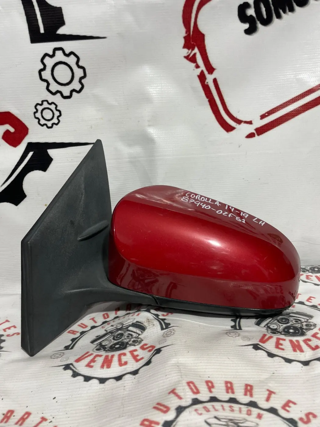 ESPEJO RETROVISOR IZQUIERDO TOYOTA COROLLA 14-19. Fotografía 1