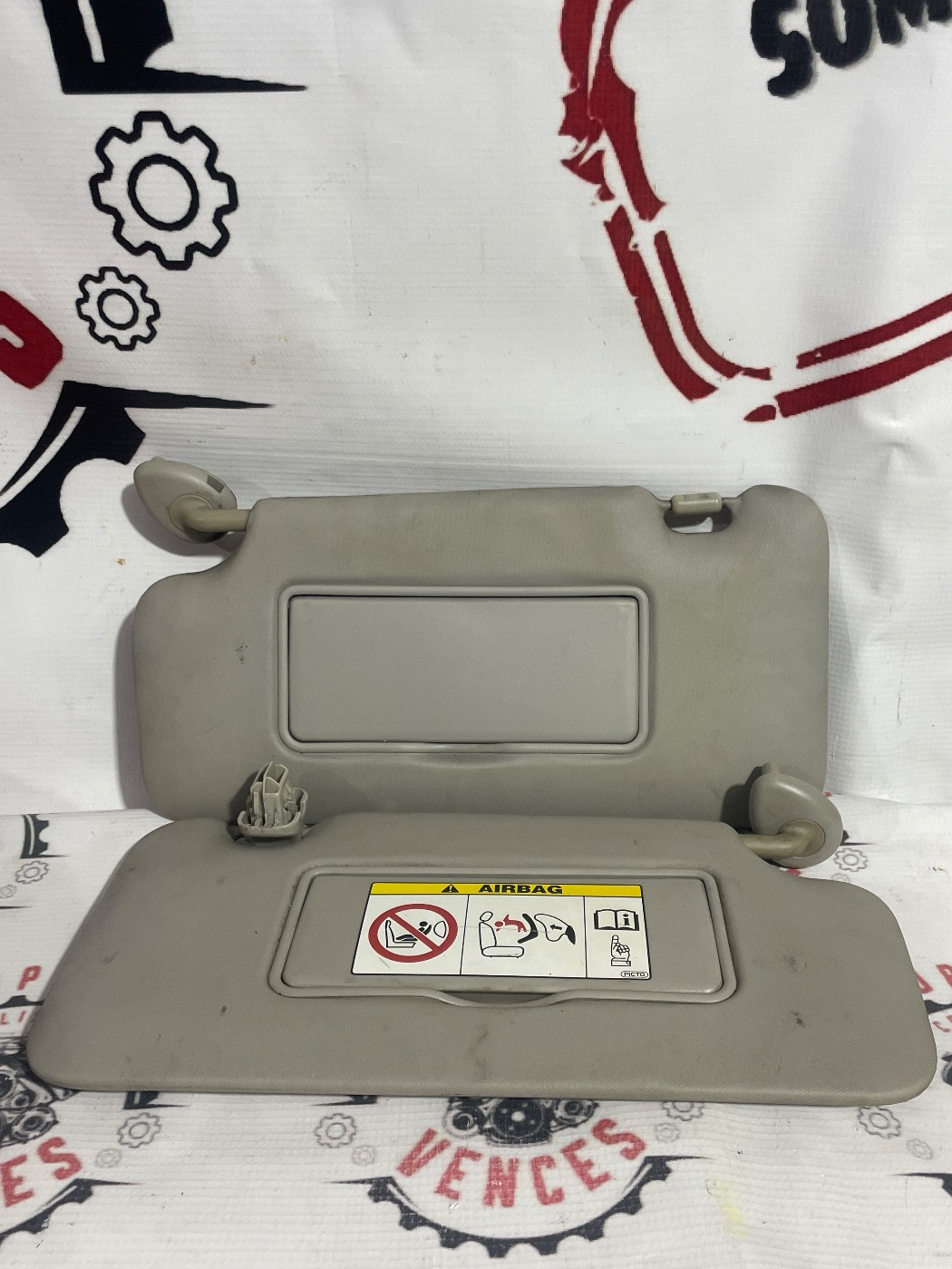VISERAS / PARASOL DELANTERO HONDA CRV 12-16. Fotografía 1
