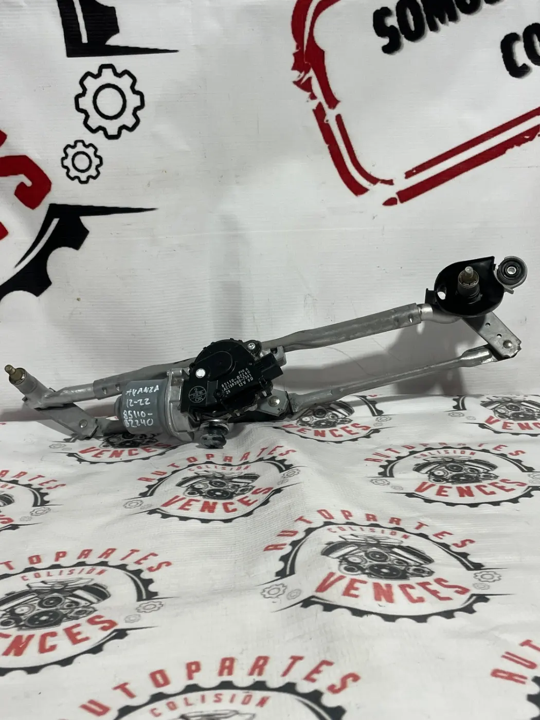 MOTOR LIMPIAPARABRISAS DELANTERO TOYOTA AVANZA 12-22. Fotografía 1