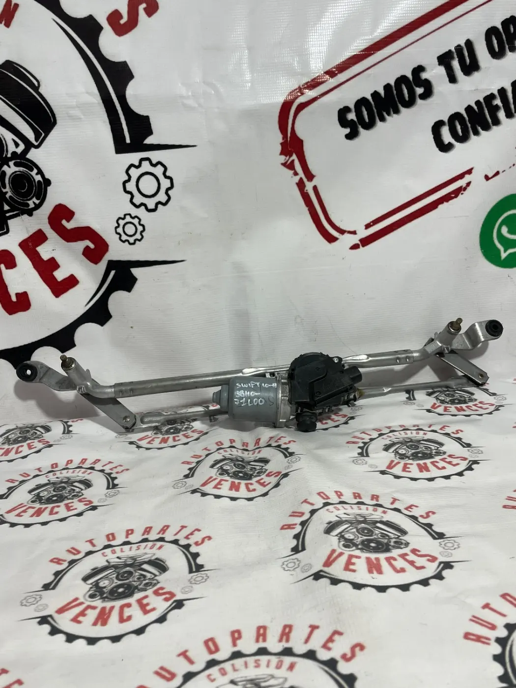 MOTOR LIMPIAPARABRISAS DELANTERO SUZUKI SWIFT 10-17. Fotografía 1