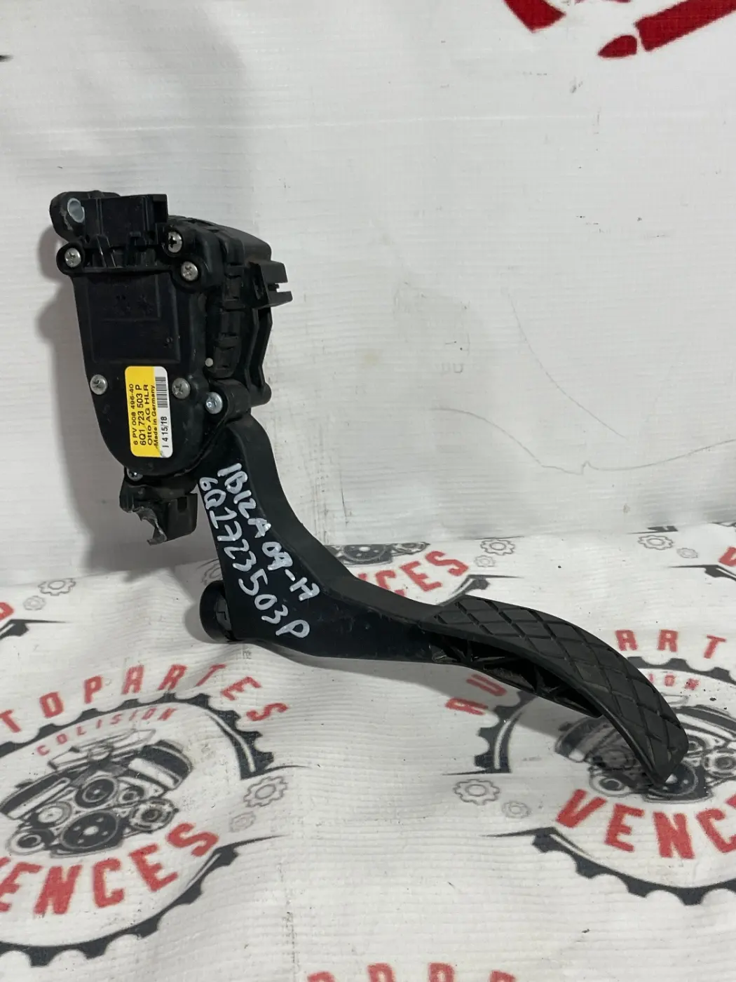 PEDAL ACELERADOR ELECTRONICO DELANTERO SEAT IBIZA 09-17. Fotografía 1