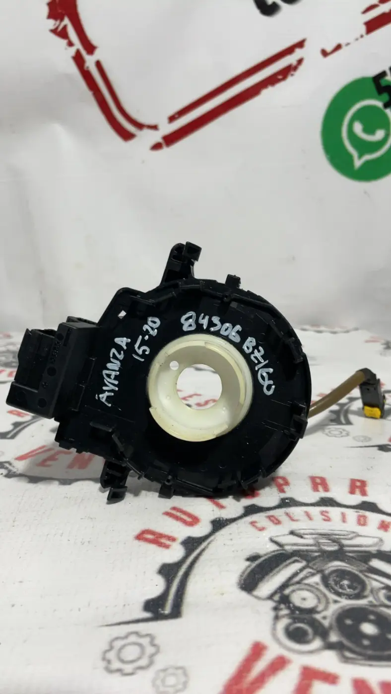 RESORTE RELOJ DE AIRBAG DELANTERO TOYOTA AVANZA 15-20. Fotografía 1