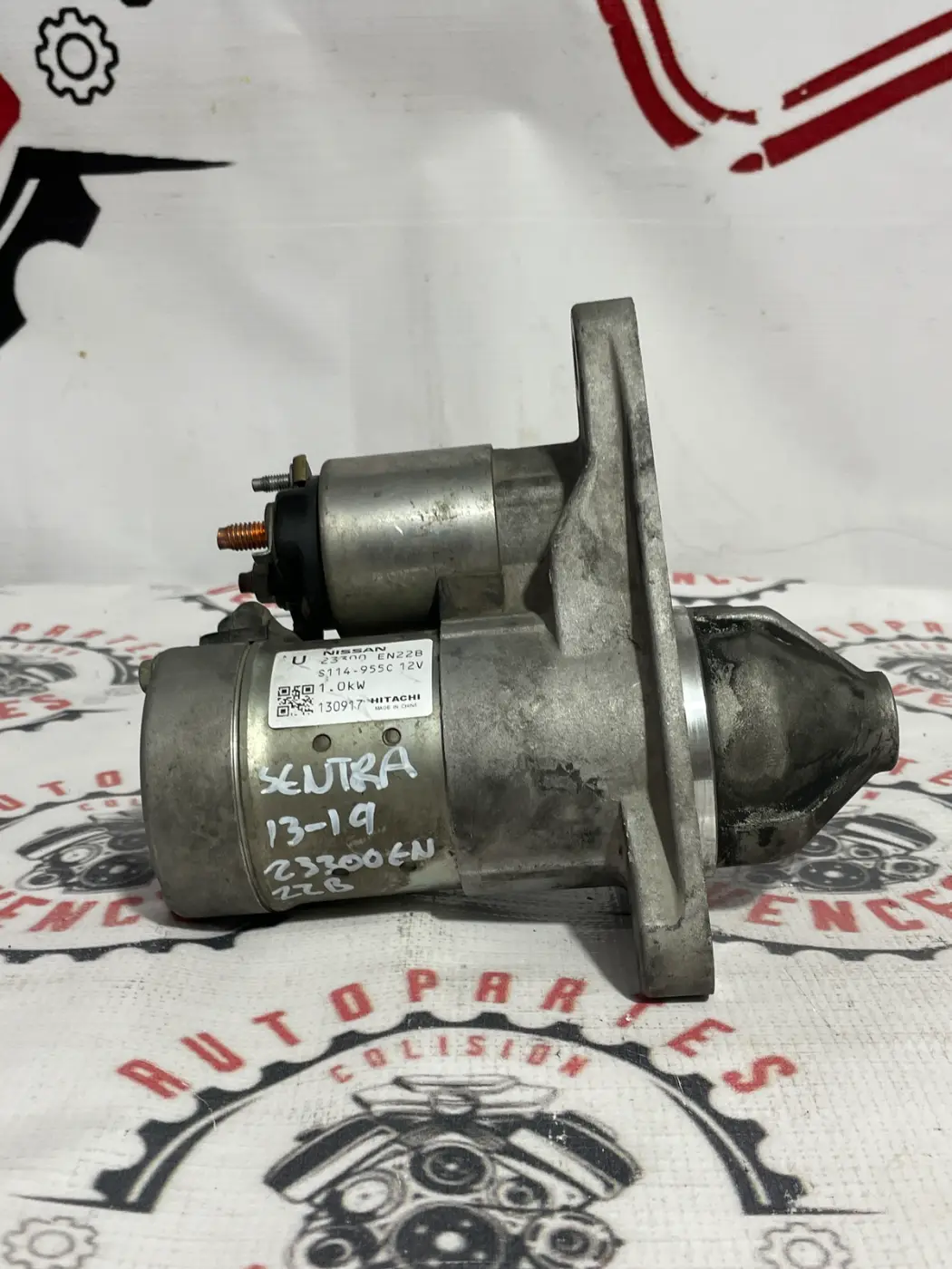 MOTOR DE ARRANQUE (MARCHA) DELANTERO NISSAN SENTRA 13-19. Fotografía 1