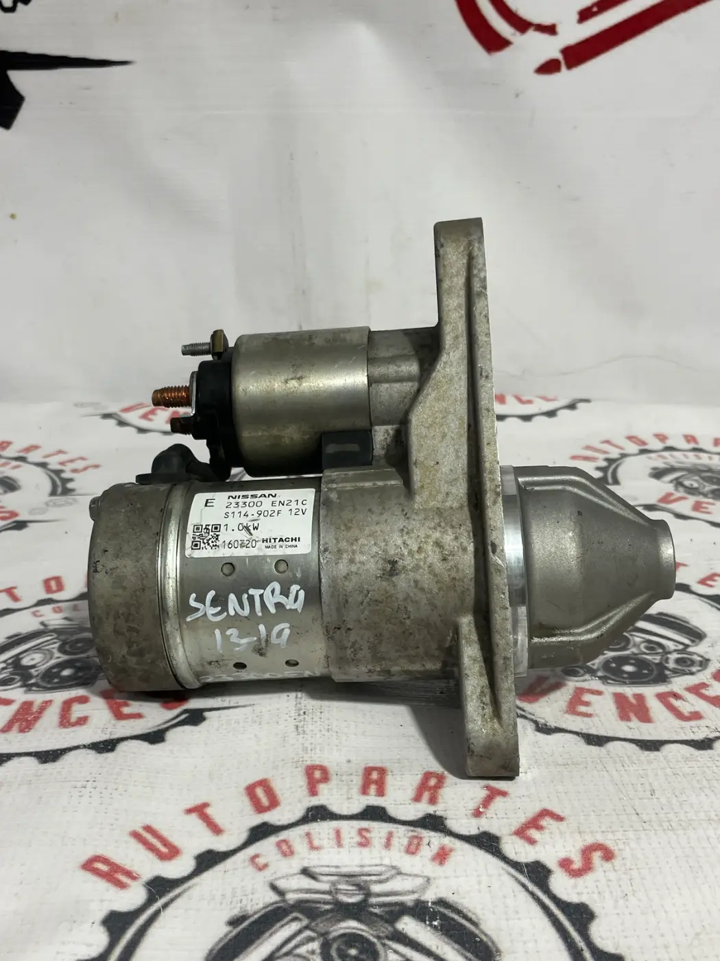 MOTOR DE ARRANQUE (MARCHA) DELANTERO NISSAN SENTRA 13-19. Fotografía 1