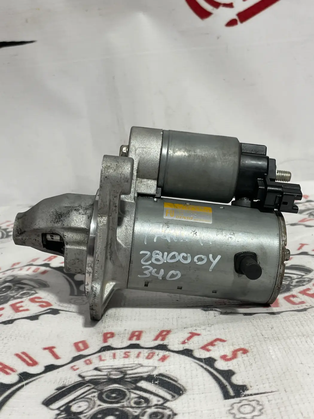 MOTOR DE ARRANQUE (MARCHA) DELANTERO TOYOTA YARIS 17-23. Fotografía 1