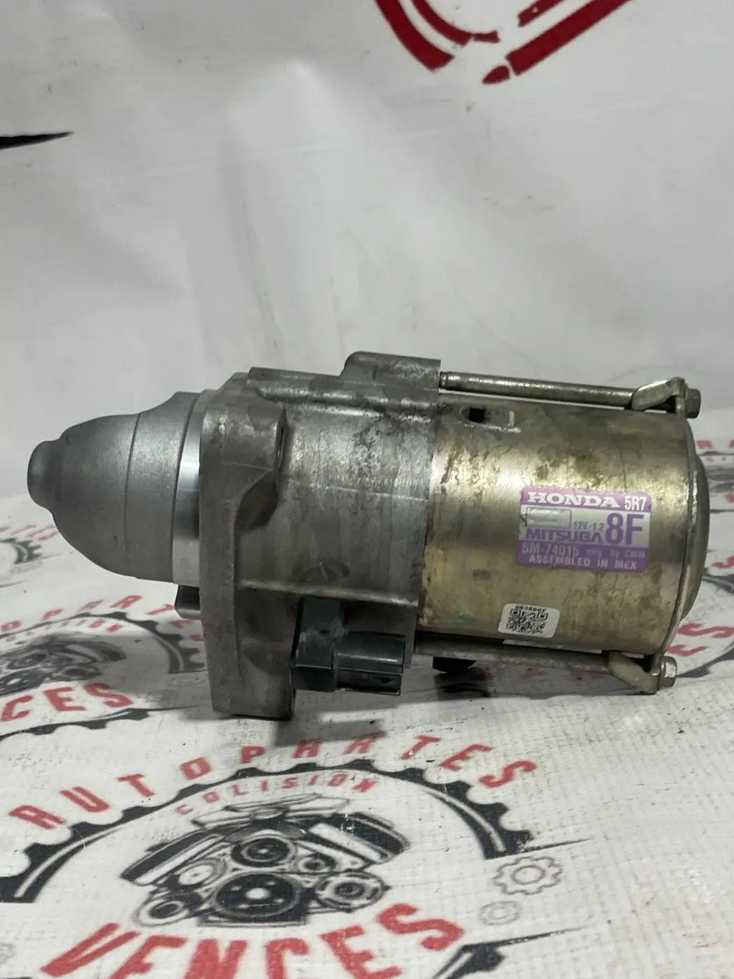 MOTOR DE ARRANQUE (MARCHA) DELANTERO HONDA FIT 15-20. Fotografía 1