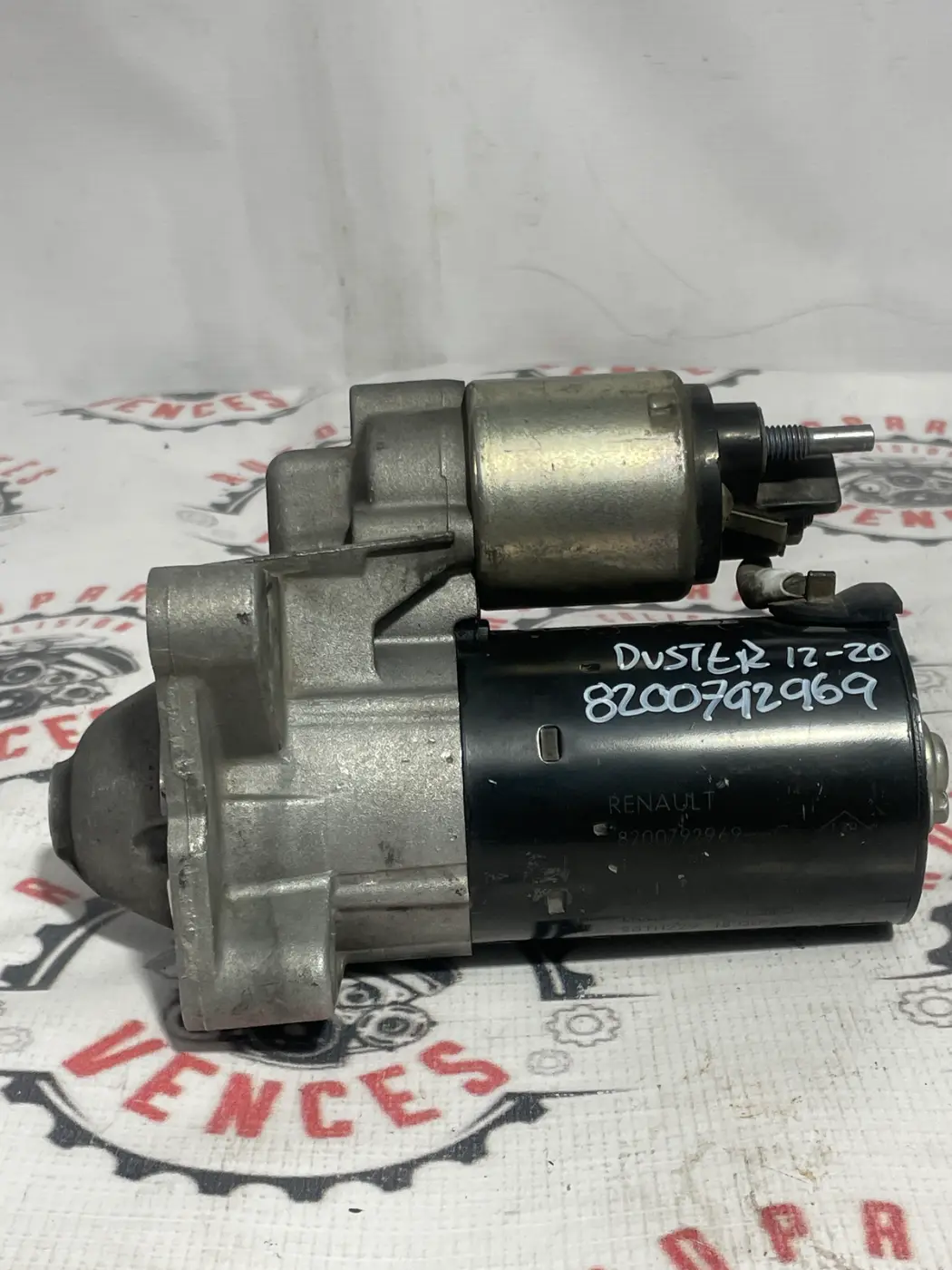 MOTOR DE ARRANQUE (MARCHA) DELANTERO RENAULT DUSTER 12-20. Fotografía 1
