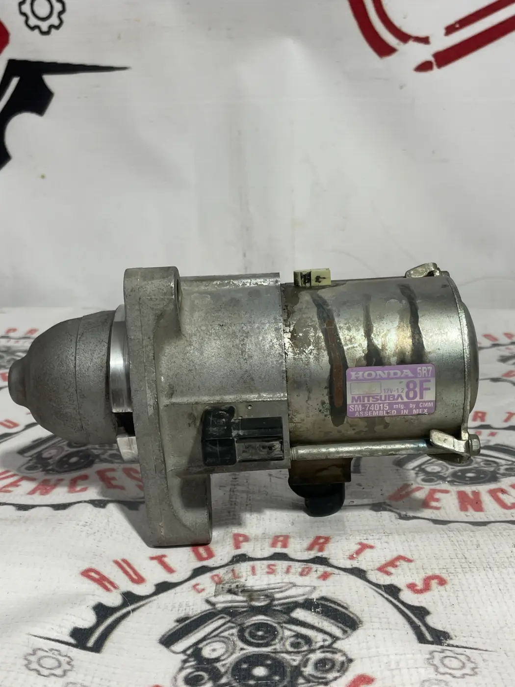 MOTOR DE ARRANQUE (MARCHA) DELANTERO HONDA FIT 15-20. Fotografía 1