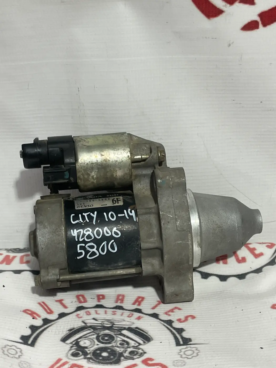 MOTOR DE ARRANQUE (MARCHA) DELANTERO HONDA CITY 10-14. Fotografía 1