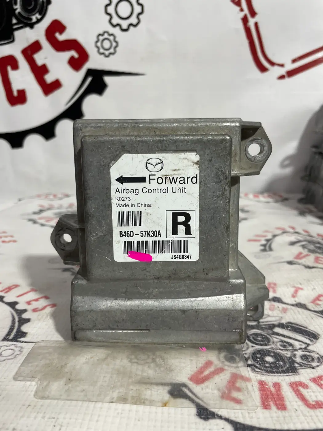 MODULO DE AIRBAG SRS CENTRAL MAZDA M3 14-16. Fotografía 1