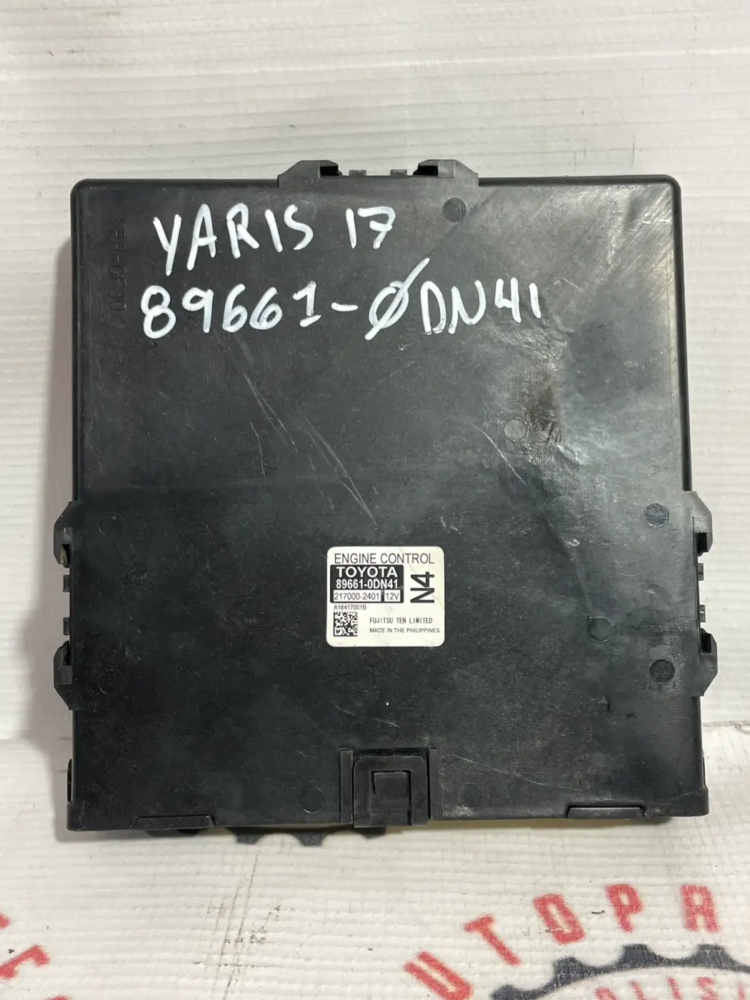 COMPUTADORA DE MOTOR ECU CENTRAL TOYOTA YARIS 17-20. Fotografía 1
