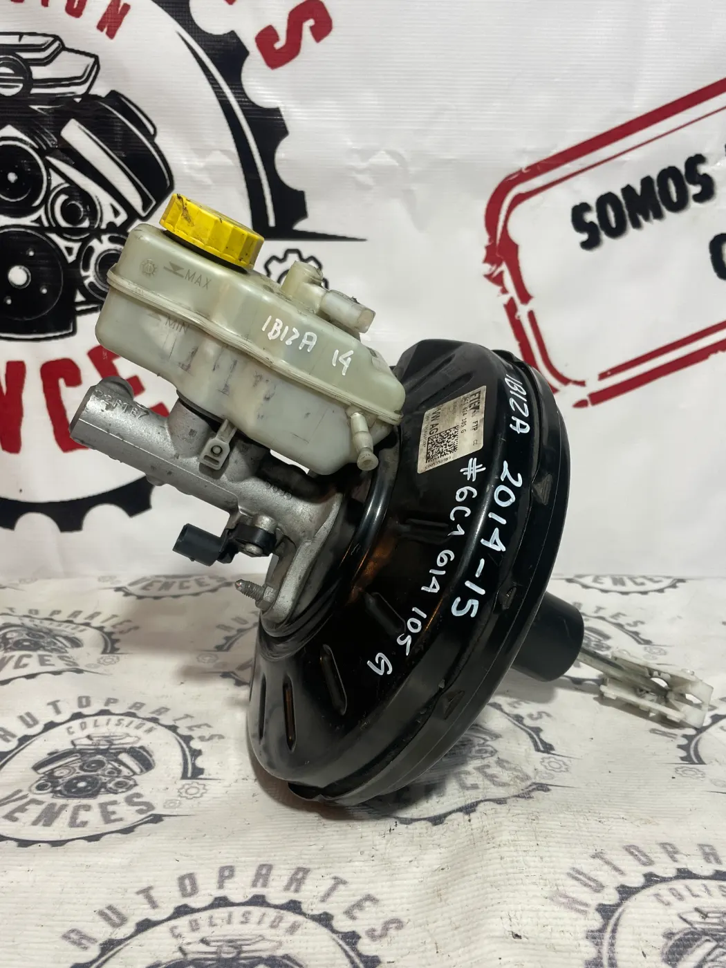 BOOSTER CON BOMBA DELANTERO SEAT IBIZA 14-15. Fotografía 1