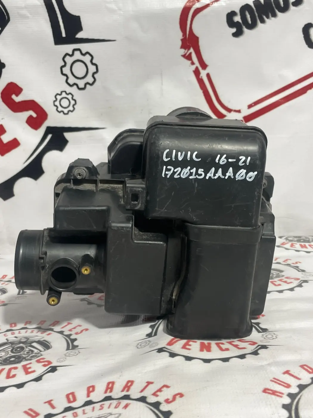 CAJA PORTA FILTRO DE AIRE DELANTERO HONDA CIVIC 16-21. Fotografía 1