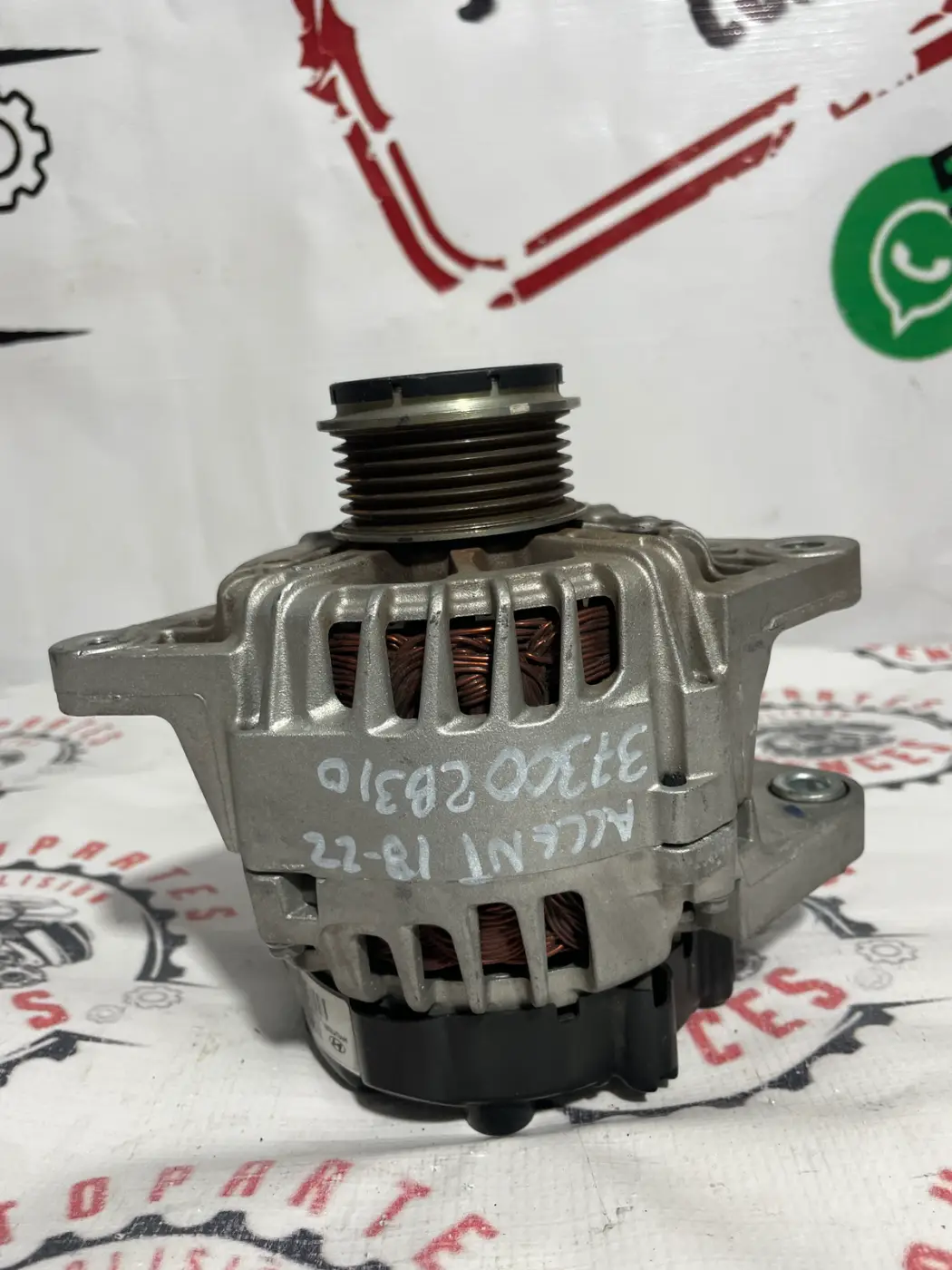 ALTERNADOR DELANTERO HYUNDAI ACCENT 18-22. Fotografía 1