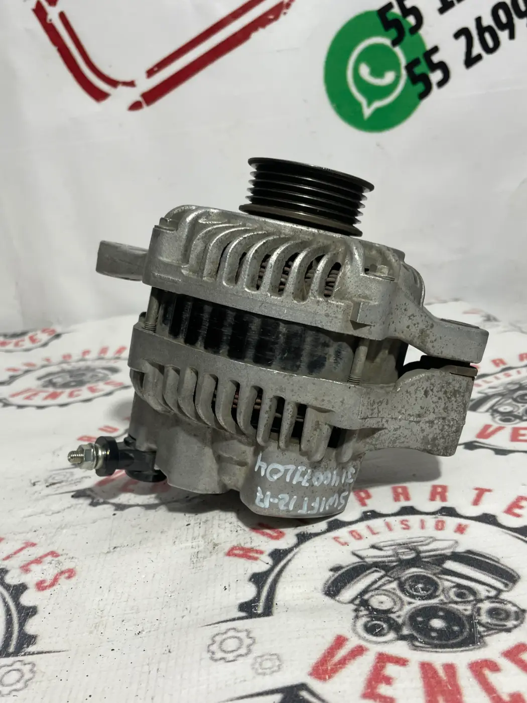 ALTERNADOR DELANTERO SUZUKI SWIFT 12-17. Fotografía 1