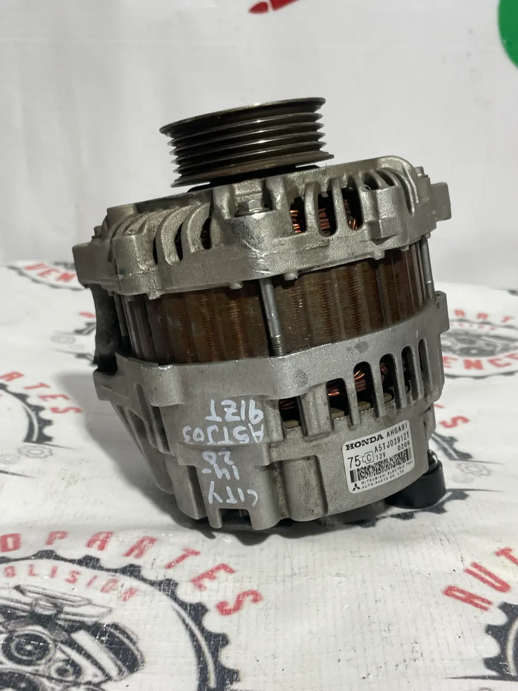 ALTERNADOR DELANTERO HONDA CITY 14-20. Fotografía 1