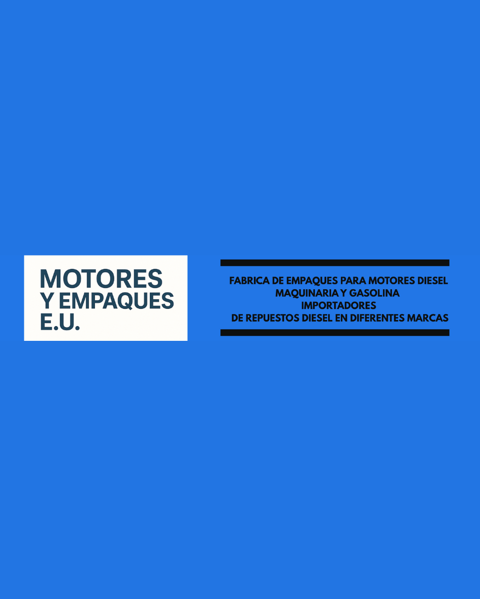 Portada de Motores y Empaques E.U