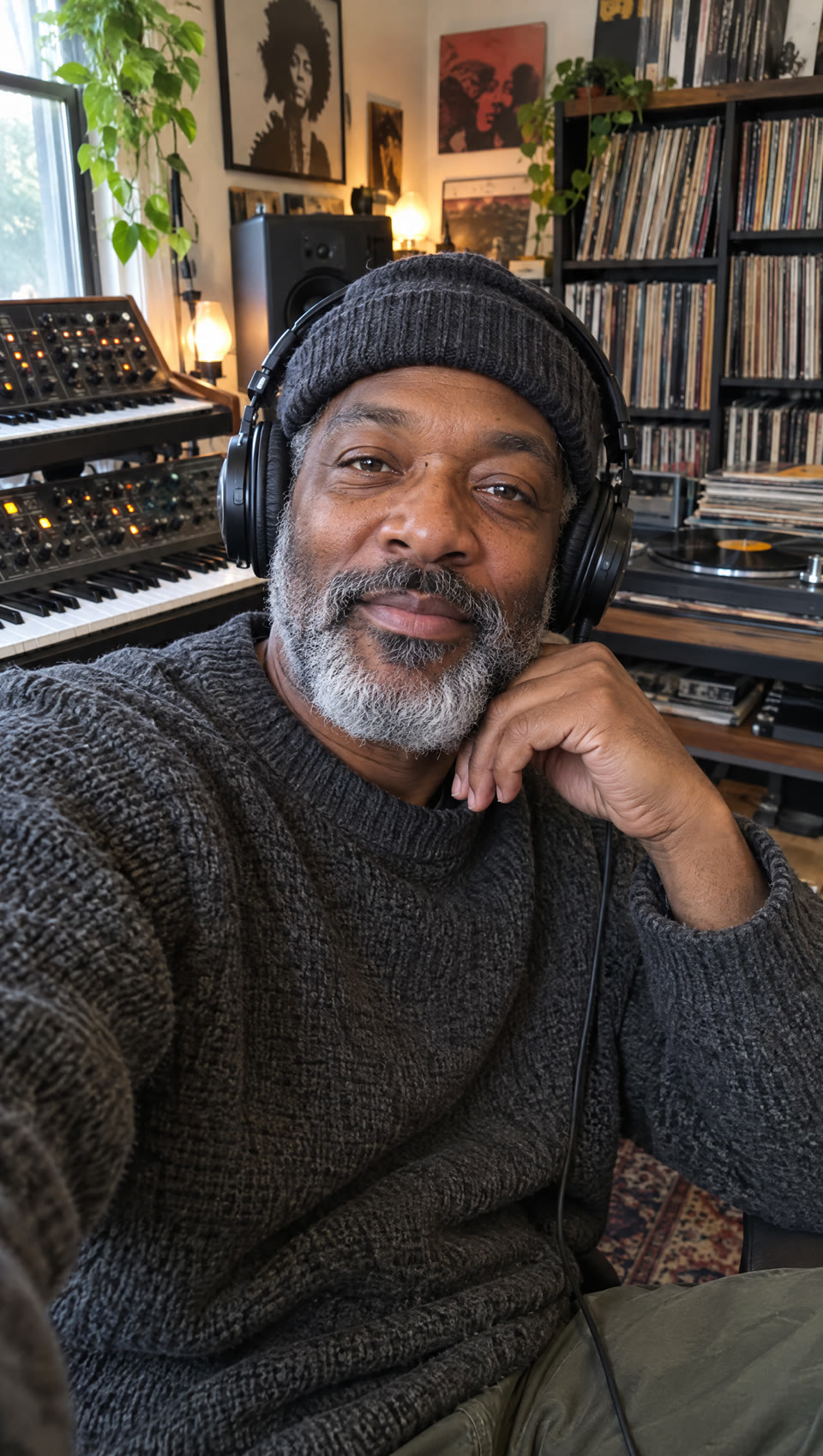 Dex, music production creator (AI character)