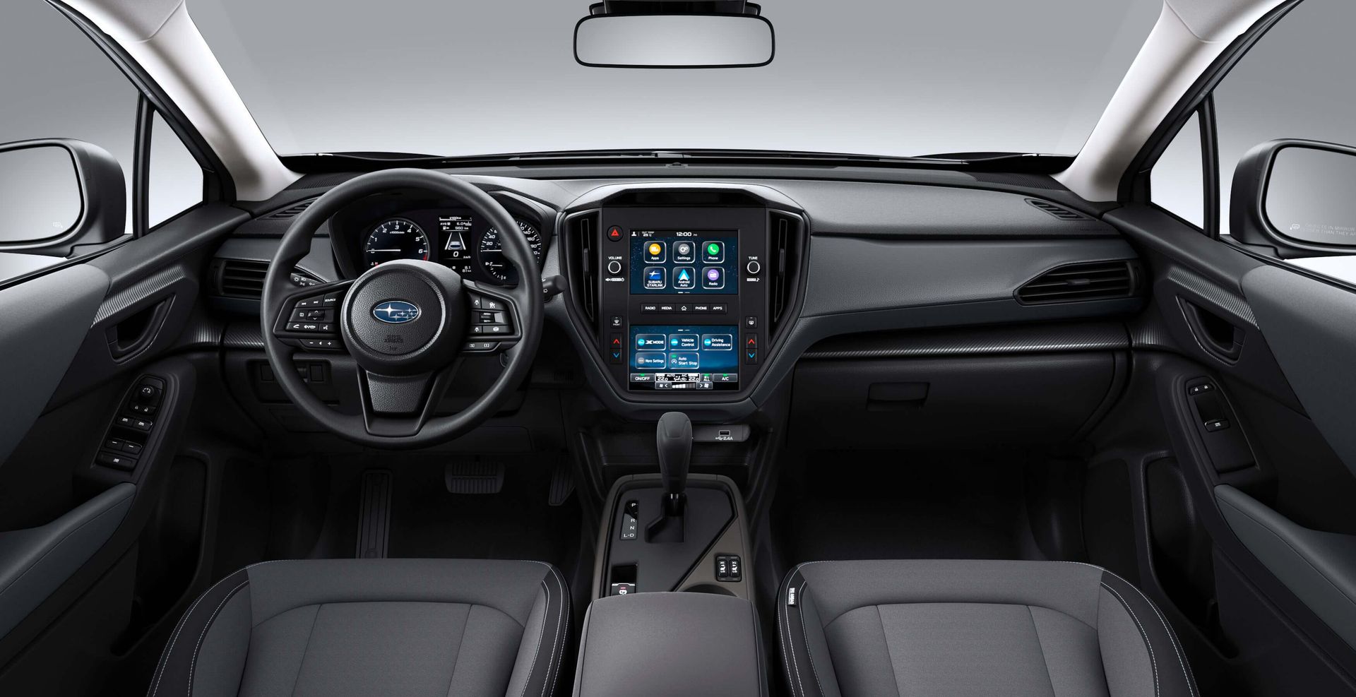 Voir Subaru Crosstrek 2025 - Cristal noir silice interior