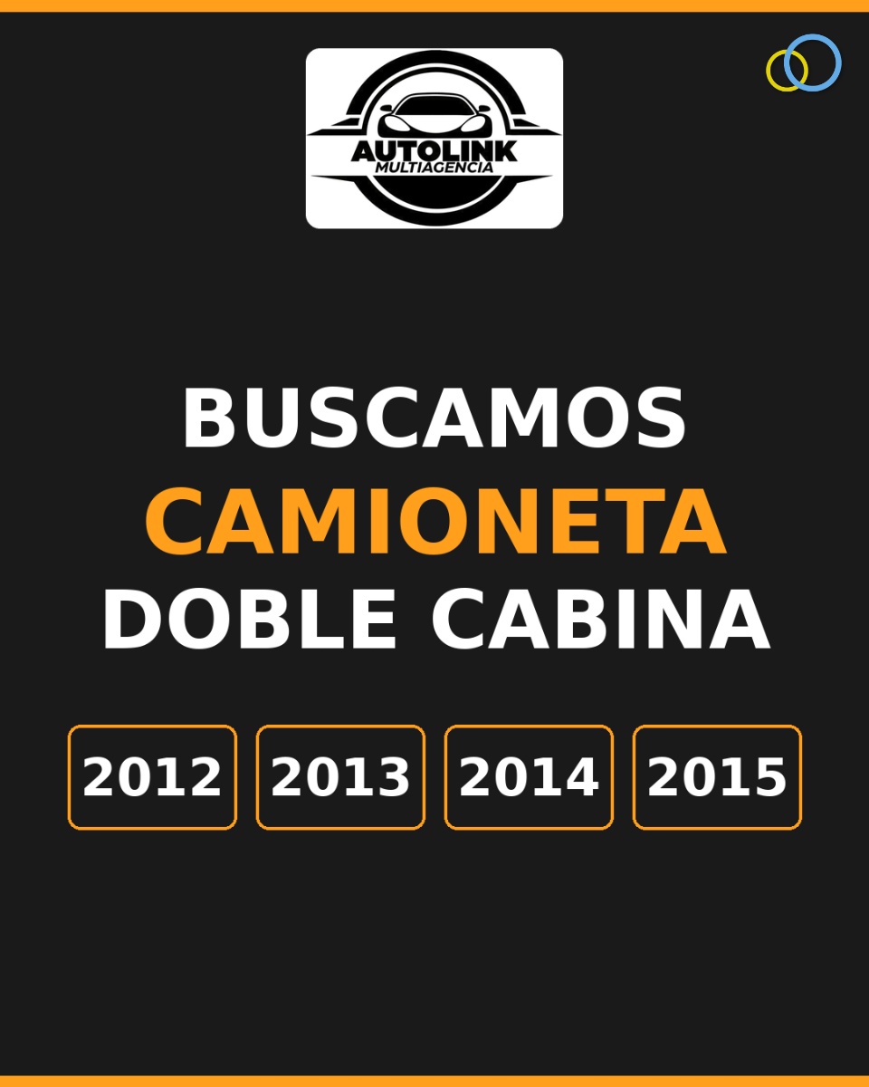 Buscamos Camioneta