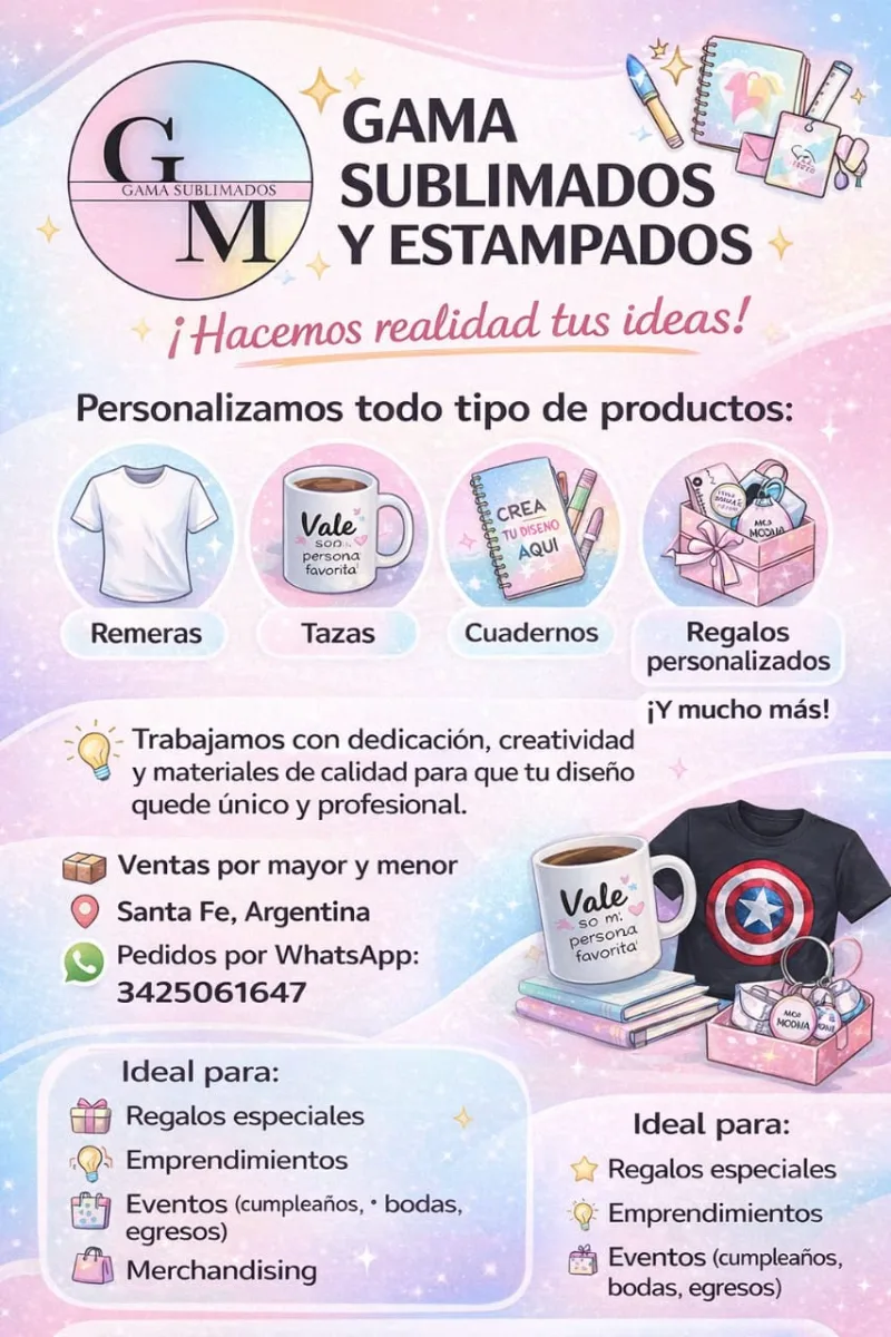 GAMA Sublimados y Estampados 