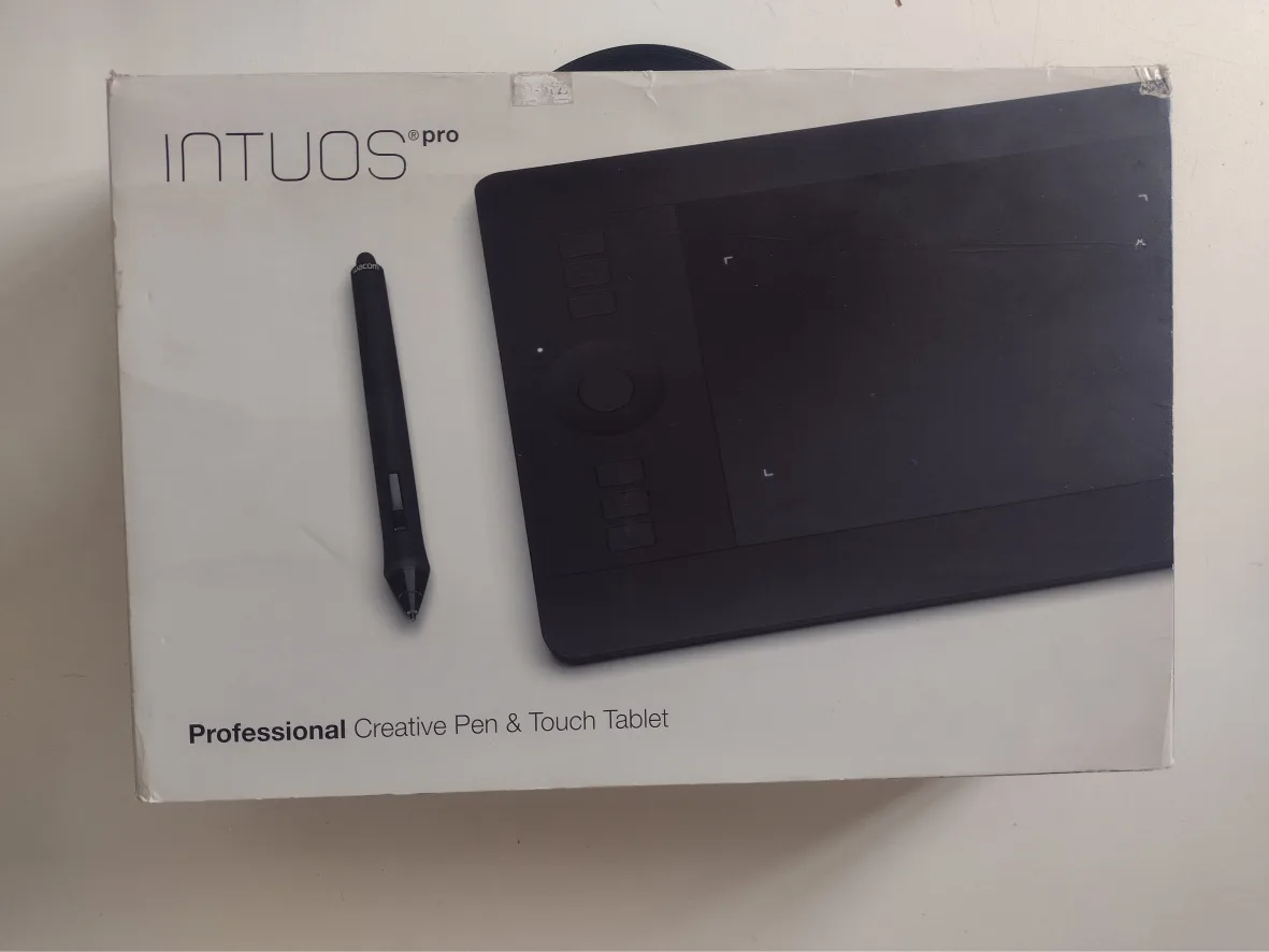 Wacom Intuos Pro PTH-451 COMPLETA + inalámbrico – tableta gráfica ideal diseño Photoshop