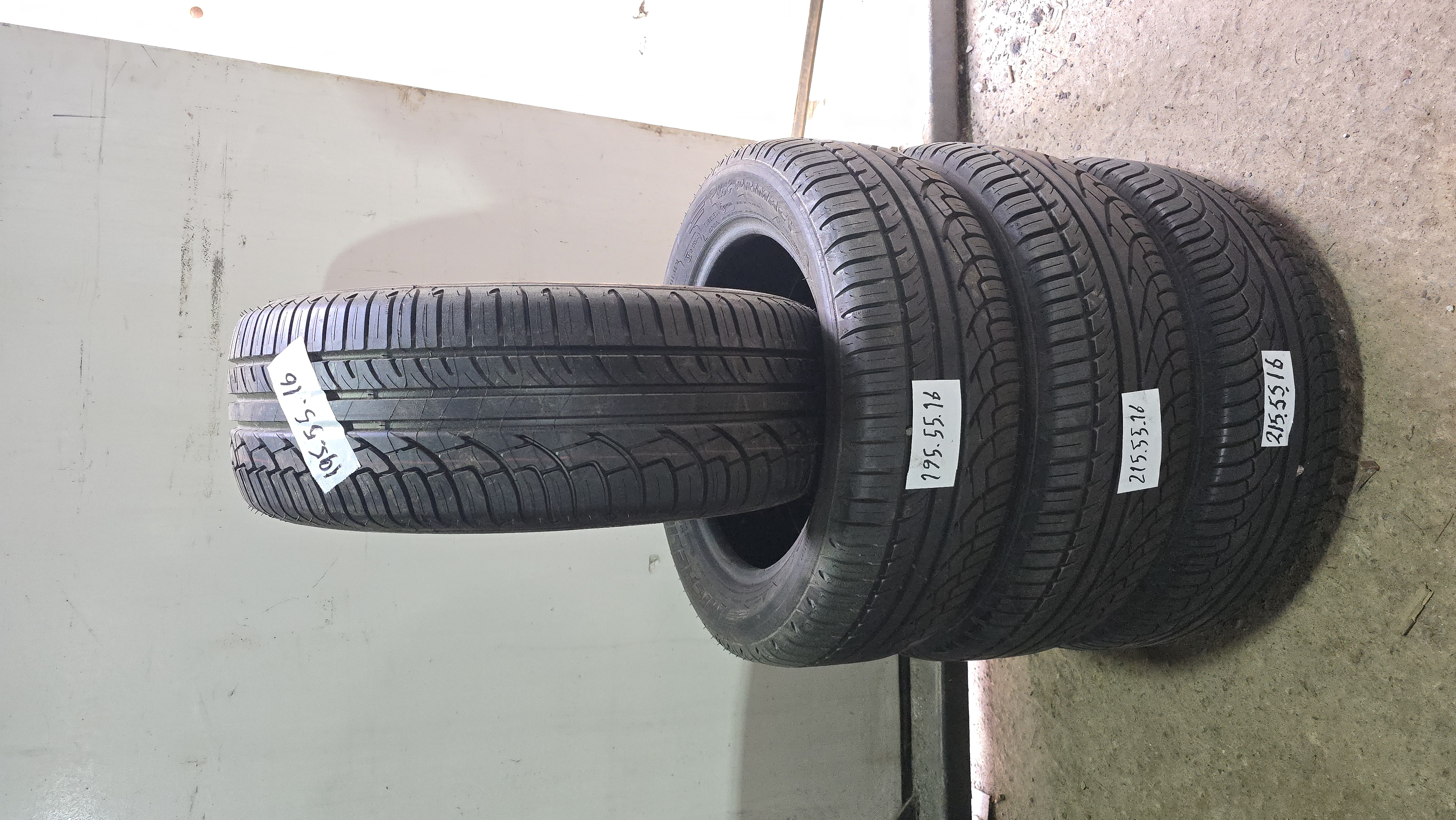 Michelin primacy Sommardäck 195/55 R16 · Set