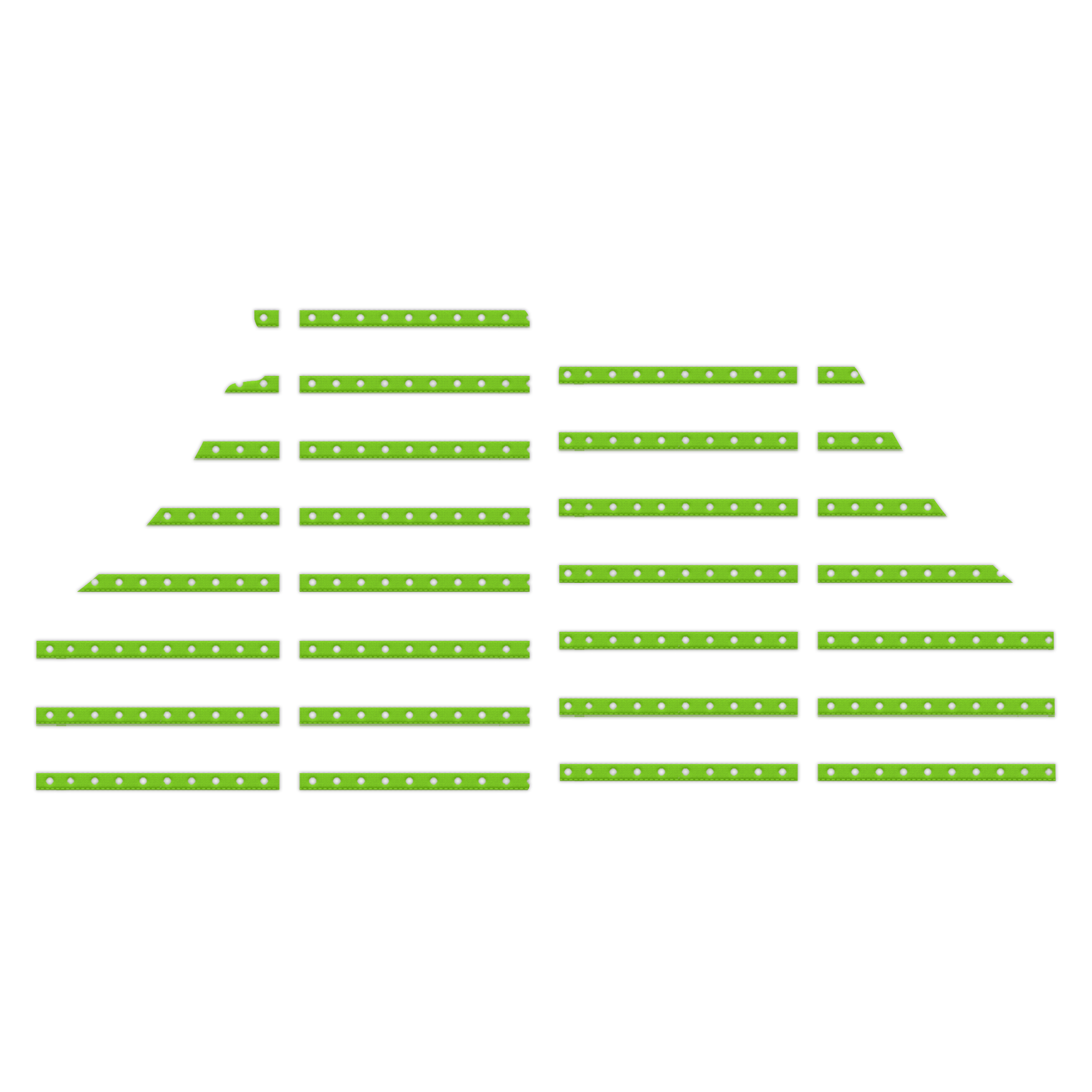 Alcantara color - Lime Green