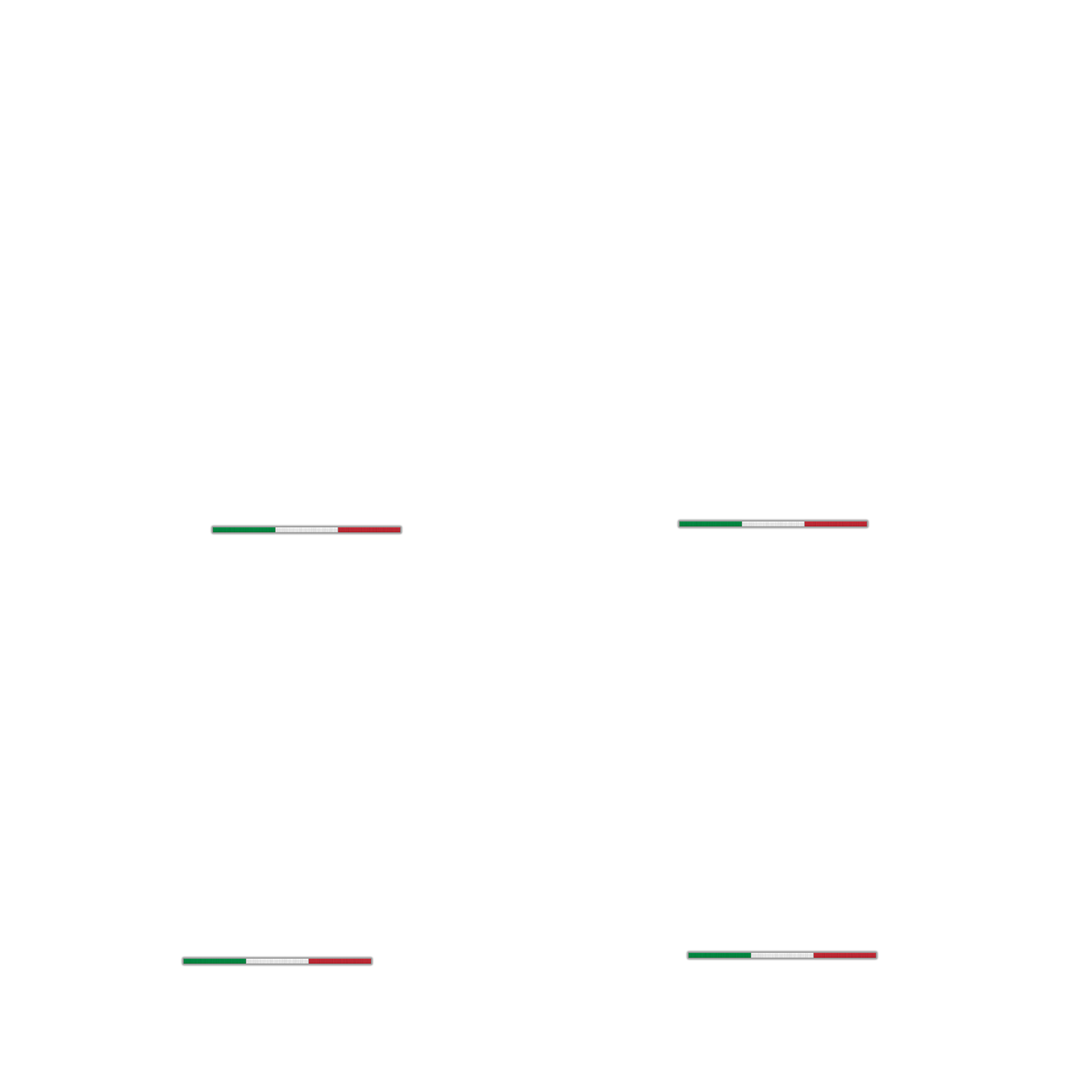 Italian Flag (Horizontal)