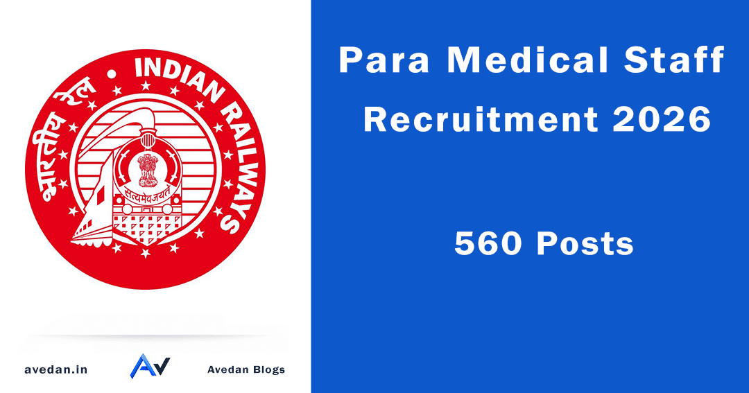 RRB Para Medical Staff Recruitment 2026 – 590 Posts, Online Apply