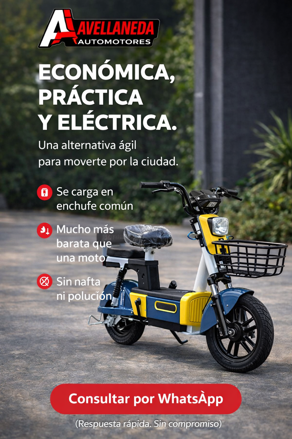 Auto usado en Mendoza - iBike Mini scooter eléctrica urbana 2026