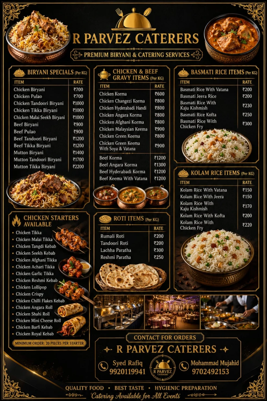 R Parveez Caterers