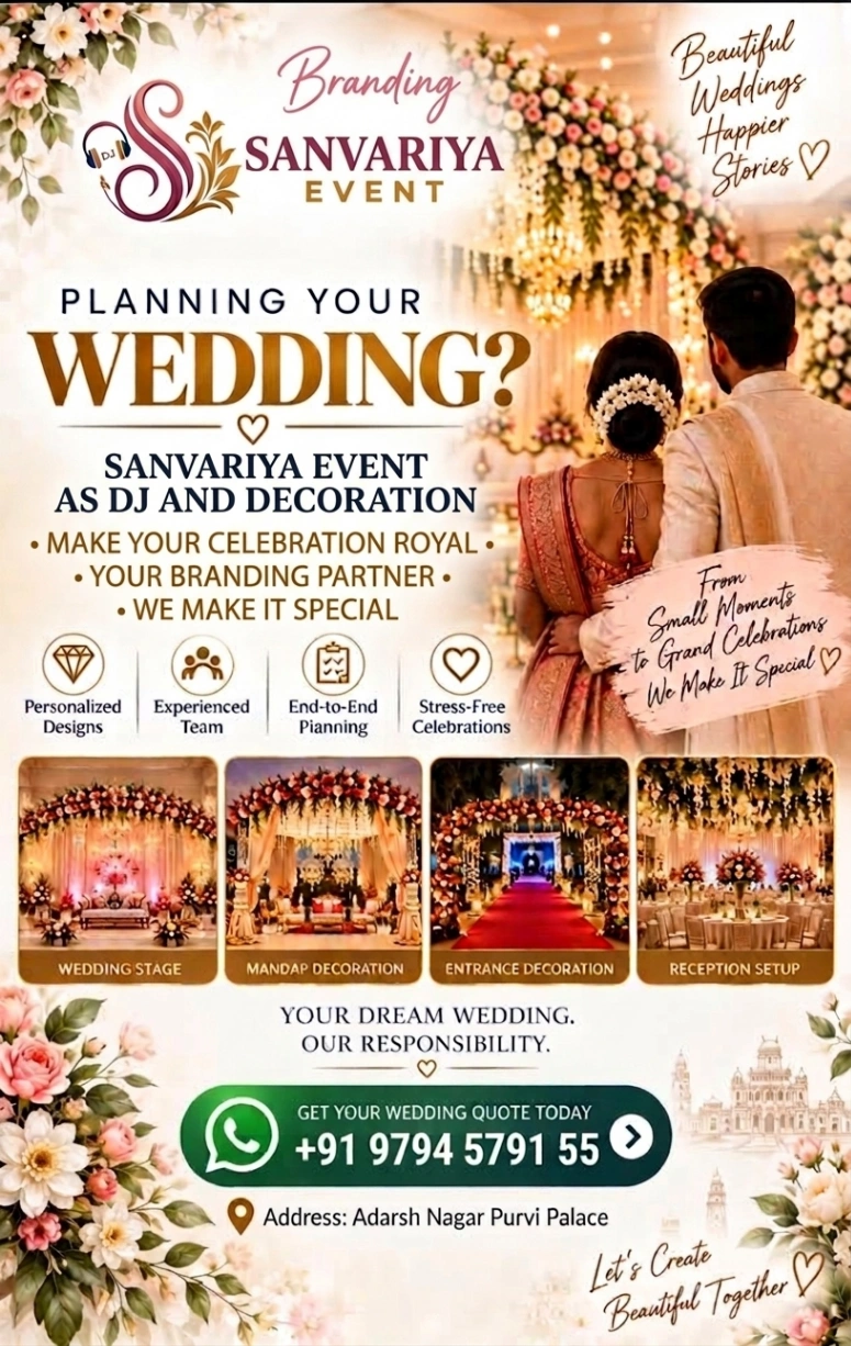 Saawariya event and decoration
