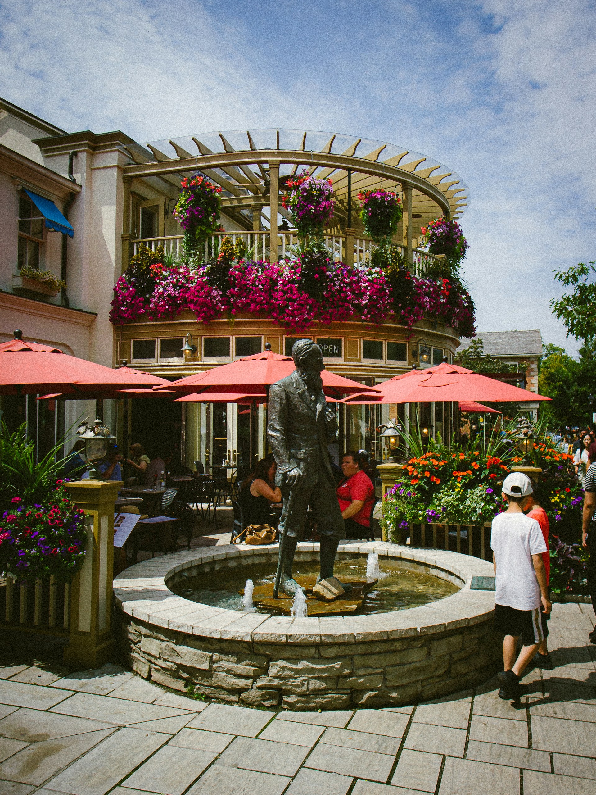 Estatua en Niagara-on-the-Lake