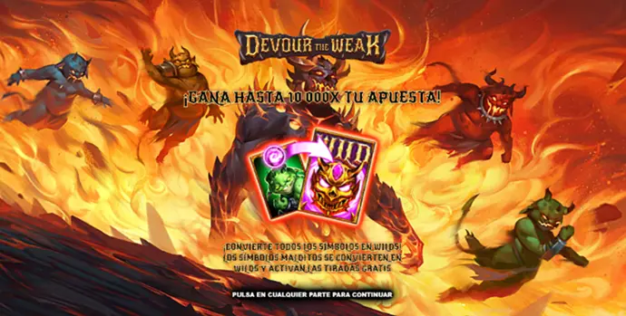 devour-the-weak-yggdrasil-gaming-inicio