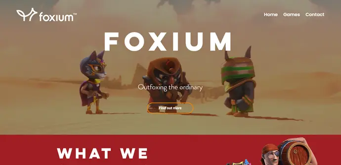 foxium-website
