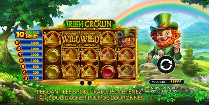irish-crown-accueil-pragmatic-play