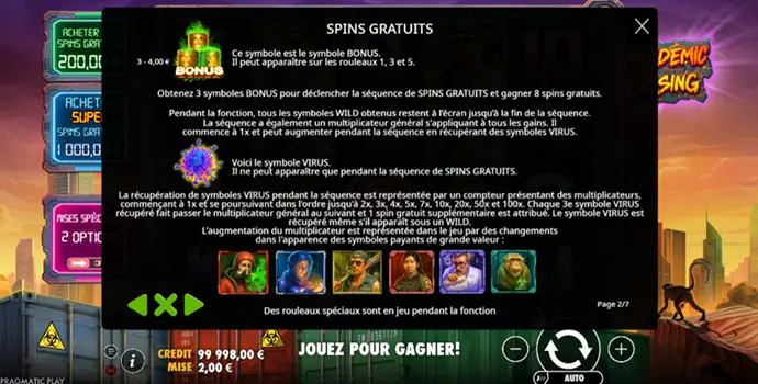 pandemic-rising-pragmatic-play-regles-du-jeu