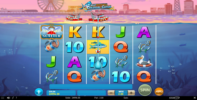 Boat Bonanza - Un plongeon dans l'aventure en haute mer de Play'n GO.