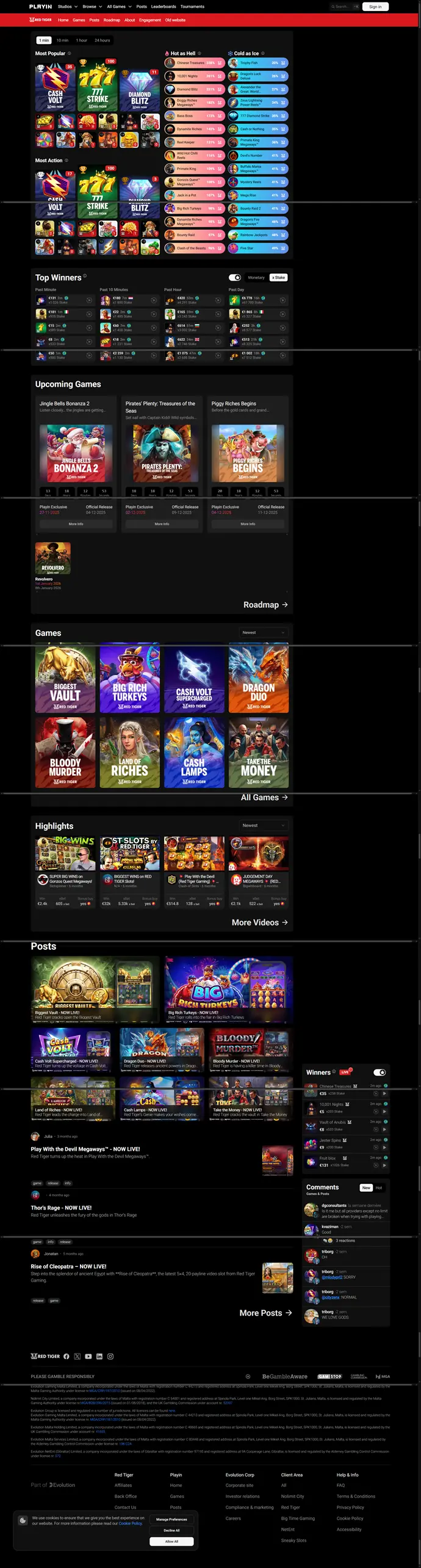 redtiger-logiciel-de-jeu-site-web