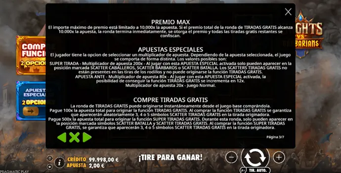 knights-vs-barbarians-pragmatic-play-reglas